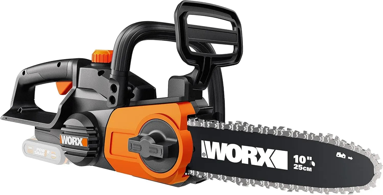 WORX WG322E.9 20V Akku-Kettensäge – Kompakt und effizient für Gartenarbeit & Bauprojekte mit 25 cm Schnittlänge