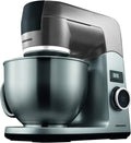 Grundig Küchenmaschine 1000 W, 4,6 l Edelstahlschüssel, Schwarz/Silber