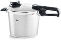 Fissler Vitavit Premium Schnellkochtopf 6L, Edelstahl, 4 Garstufen, inkl. Einsatz, induktionsgeeignet, Made in Germany